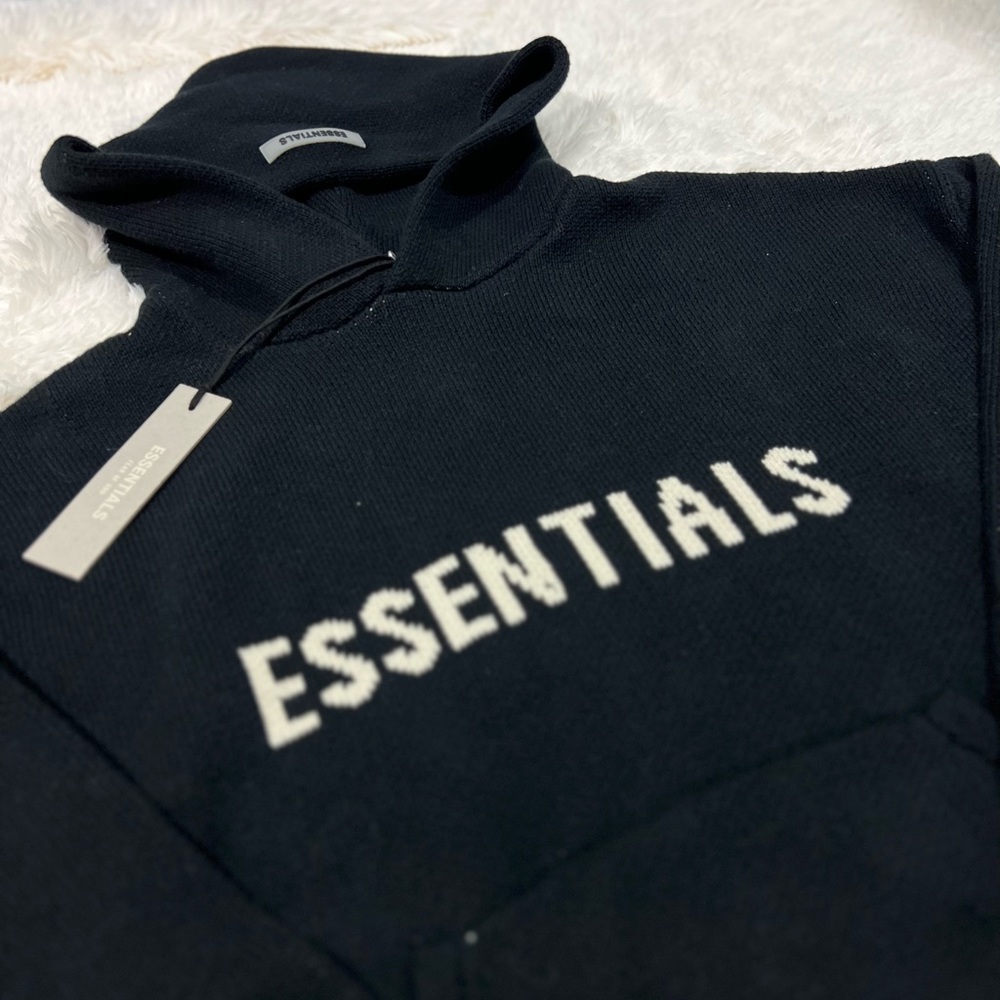 Fear of God Essentials Knit Hoodie - Picture 6 of 9